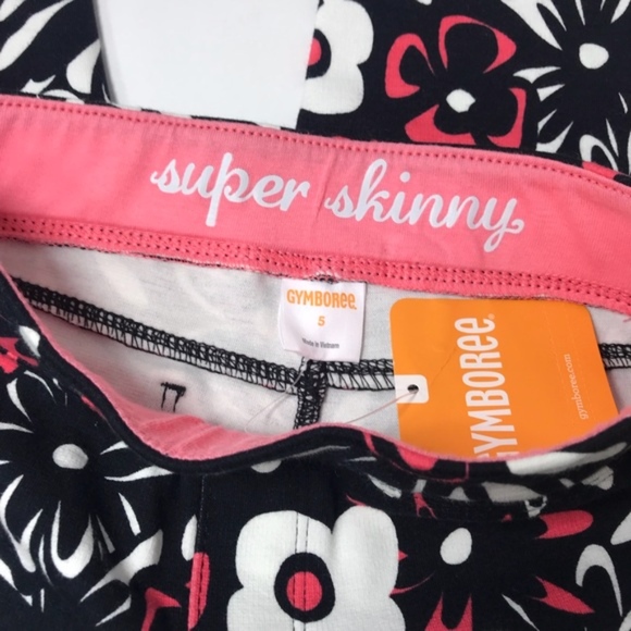 Kids • GYMBOREE • Floral Super Skinny Jegging • 5 - Picture 2 of 6